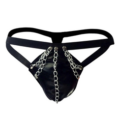 Men’s Chain Fetish Thong - pridevoyageshop.com - gay men’s thongs, boxers, briefs and jockstraps