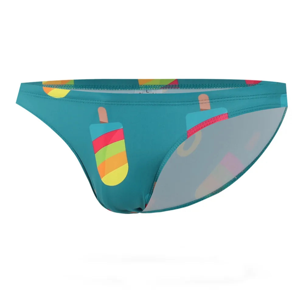 Men’s Creamy Boy Popsicle Swim Briefs - pridevoyageshop.com - gay men’s sexy swim briefs, trunks, board shorts, and bikinis