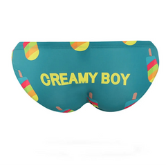 Men’s Creamy Boy Popsicle Swim Briefs - pridevoyageshop.com - gay men’s sexy swim briefs, trunks, board shorts, and bikinis