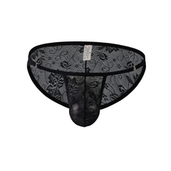 Men's Dirty Lace Sheer Brief - pridevoyageshop.com - gay men’s thongs, boxers, briefs and jockstraps