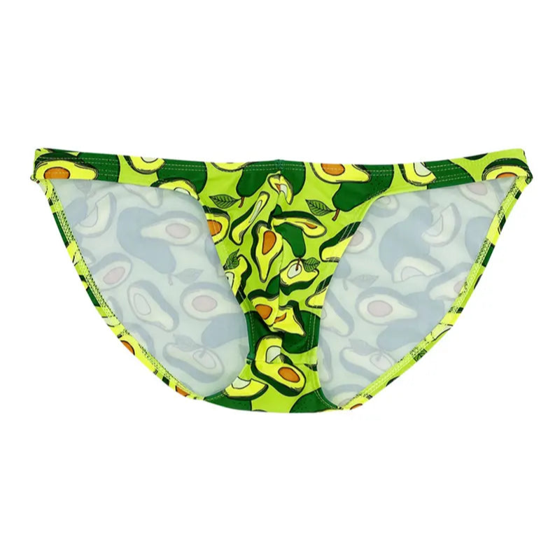 Men’s Juicy Avocado Mini Swim Briefs - pridevoyageshop.com - gay men’s sexy swim briefs, trunks, board shorts, and bikinis