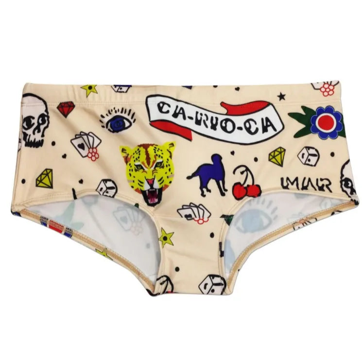 Men’s Lust & Luck Low Rise Swim Trunks - pridevoyageshop.com - gay men’s sexy swim briefs, trunks, board shorts, and bikinis