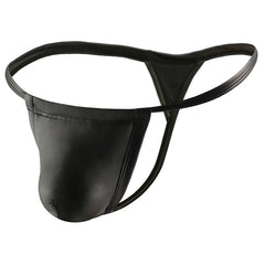 Men’s PU Leather Lust Snap Thong - pridevoyageshop.com - gay men’s thongs, boxers, briefs and jockstraps