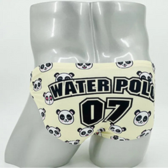 Men’s Poolside Panda Bikini Swim Briefs - pridevoyageshop.com - gay men’s sexy swim briefs, trunks, board shorts, and bikinis