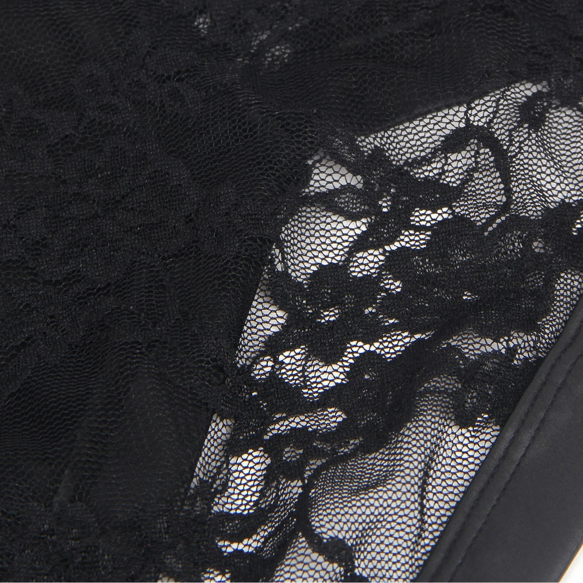 Men’s ShadowPlay Lace and PU Leather Briefs - pridevoyageshop.com - gay men’s thongs, boxers, briefs and jockstraps