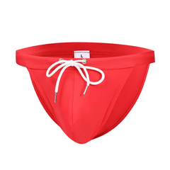 Men’s Show Pony Drawstring Swim Briefs - pridevoyageshop.com - gay men’s sexy swim briefs, trunks, board shorts, and bikinis