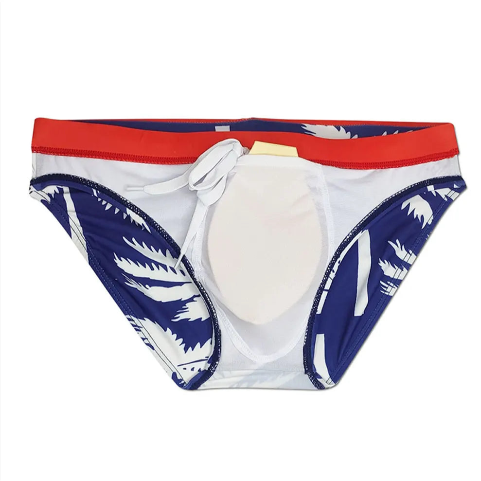 Men’s Sway My Way Swim Briefs with pad - pridevoyageshop.com - gay men’s sexy swim briefs, trunks, board shorts, and bikinis
