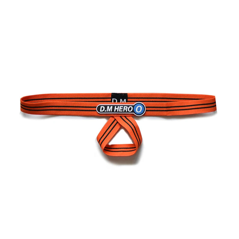 Orange Men’s D.M. Hero Cock Ring Thong - pridevoyageshop.com - gay men’s thongs, boxers, briefs and jockstraps