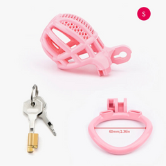 Pink BeggingBoi Chastity Cage from Pridevoyageshop