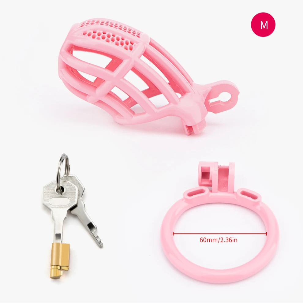 Pink BeggingBoi Chastity Cage from Pridevoyageshop