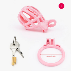 Pink BeggingBoi Chastity Cage from Pridevoyageshop