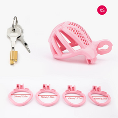 Pink BeggingBoi Chastity Cage from Pridevoyageshop