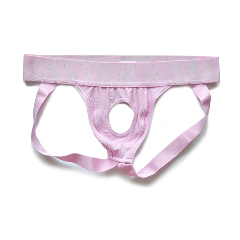 Pink DM Men’s Master Cock Ring Jockstrap - pridevoyageshop.com - gay men’s thongs, boxers, briefs and jockstraps