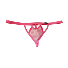 Pink Men's Mesh 'n' Mischief Thongs - pridevoyageshop.com - gay men’s thongs, boxers, briefs and jockstraps