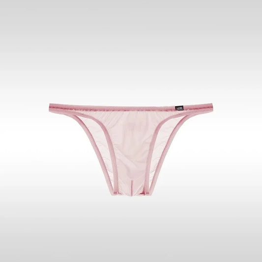 Pink Men’s “Sheer Tease” Micro Bikini Brief - pridevoyageshop.com - gay men’s thongs, boxers, briefs and jockstraps