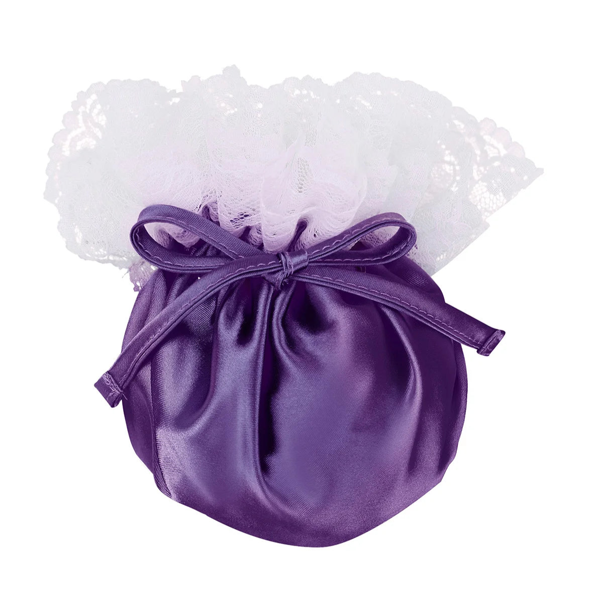Purple Dainty Lace Trim Dick Wrap - pridevoyageshop.com - gay men’s thongs, boxers, briefs and jockstraps