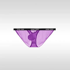 Purple Men’s AEEE YEEE Peek-a-Boo Brief - pridevoyageshop.com - gay men’s thongs, boxers, briefs and jockstraps
