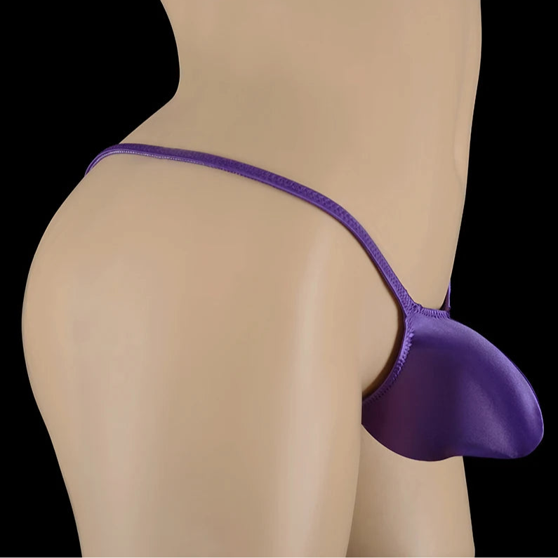 Purple Men’s Micro-Sling Overdrive Thong - pridevoyageshop.com - gay men’s thongs, boxers, briefs and jockstraps