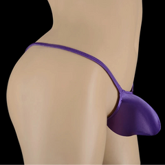 Purple Men’s Micro-Sling Overdrive Thong - pridevoyageshop.com - gay men’s thongs, boxers, briefs and jockstraps