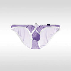 Purple Men’s O-Ring Sheer Cock Sling - pridevoyageshop.com - gay men’s thongs, boxers, briefs and jockstraps