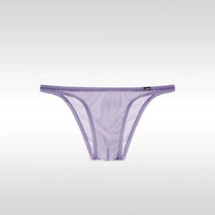 Purple Men’s “Sheer Tease” Micro Bikini Brief - pridevoyageshop.com - gay men’s thongs, boxers, briefs and jockstraps