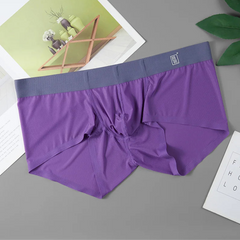 Purple Men’s Ultra Light Mesh Boxer - pridevoyageshop.com - gay men’s thongs, boxers, briefs and jockstraps