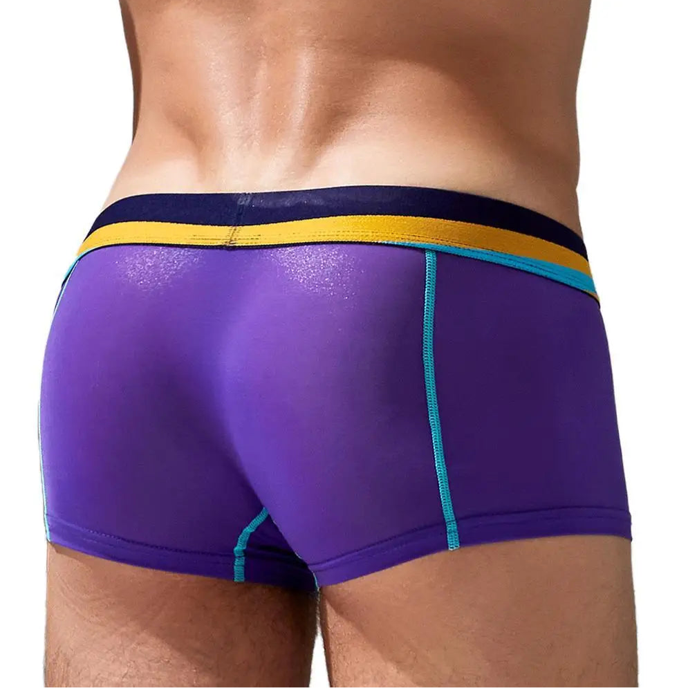 Purple SEOBEAN Spectrum Boxer Briefs - pridevoyageshop.com - gay men’s thongs, boxers, briefs and jockstraps