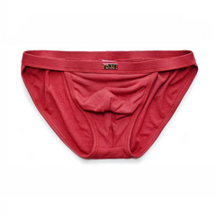 Red Men’s Big Bulge Pouch Minimal Brief - pridevoyageshop.com - gay men’s thongs, boxers, briefs and jockstraps