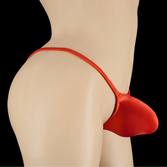 Red Men’s Micro-Sling Overdrive Thong - pridevoyageshop.com - gay men’s thongs, boxers, briefs and jockstraps