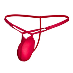 Red Men’s Pure Allure T-Strap G-string T-back Thong - pridevoyageshop.com - gay men’s thongs, boxers, briefs and jockstraps