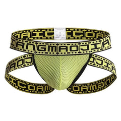yellow Gay Men's Movie Strip Jockstrap - pridevoyageshop.com - gay men’s underwear and swimwear