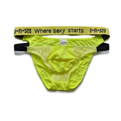 yellow DM Starting to Get Sexy Briefs - pridevoyageshop.com - gay men’s thongs, boxers, briefs and jockstraps