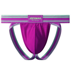 purple Gay Gym Jockstraps: Jockmail Fiesta Rave Gay Jockstrap- pridevoyageshop.com - gay men’s underwear and swimwear