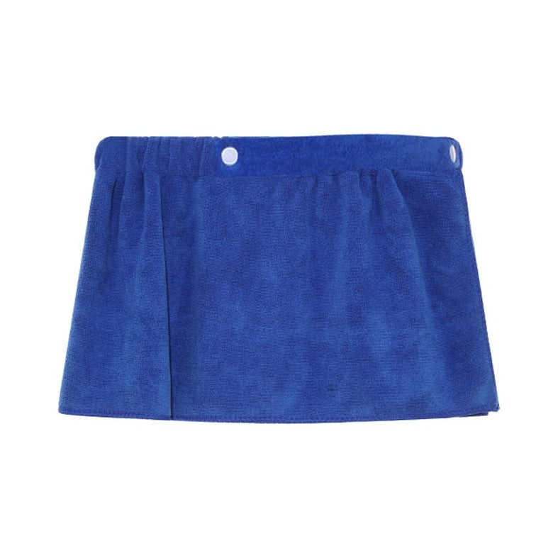 blue CLEVER-MENMODE Shorts Towel Wrap | Gay Loungewear - pridevoyageshop.com - gay pajamas, gay loungewear, gay sleepwear