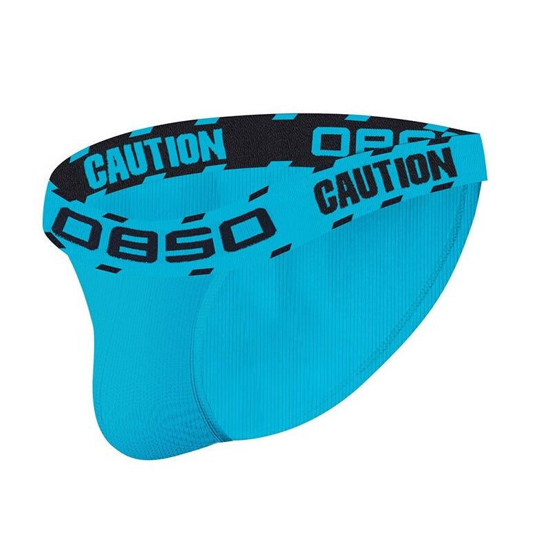 Caution-Blue 0850 Low Waisted Briefs| Gay Men Underwear- pridevoyageshop.com - gay men’s underwear and swimwear