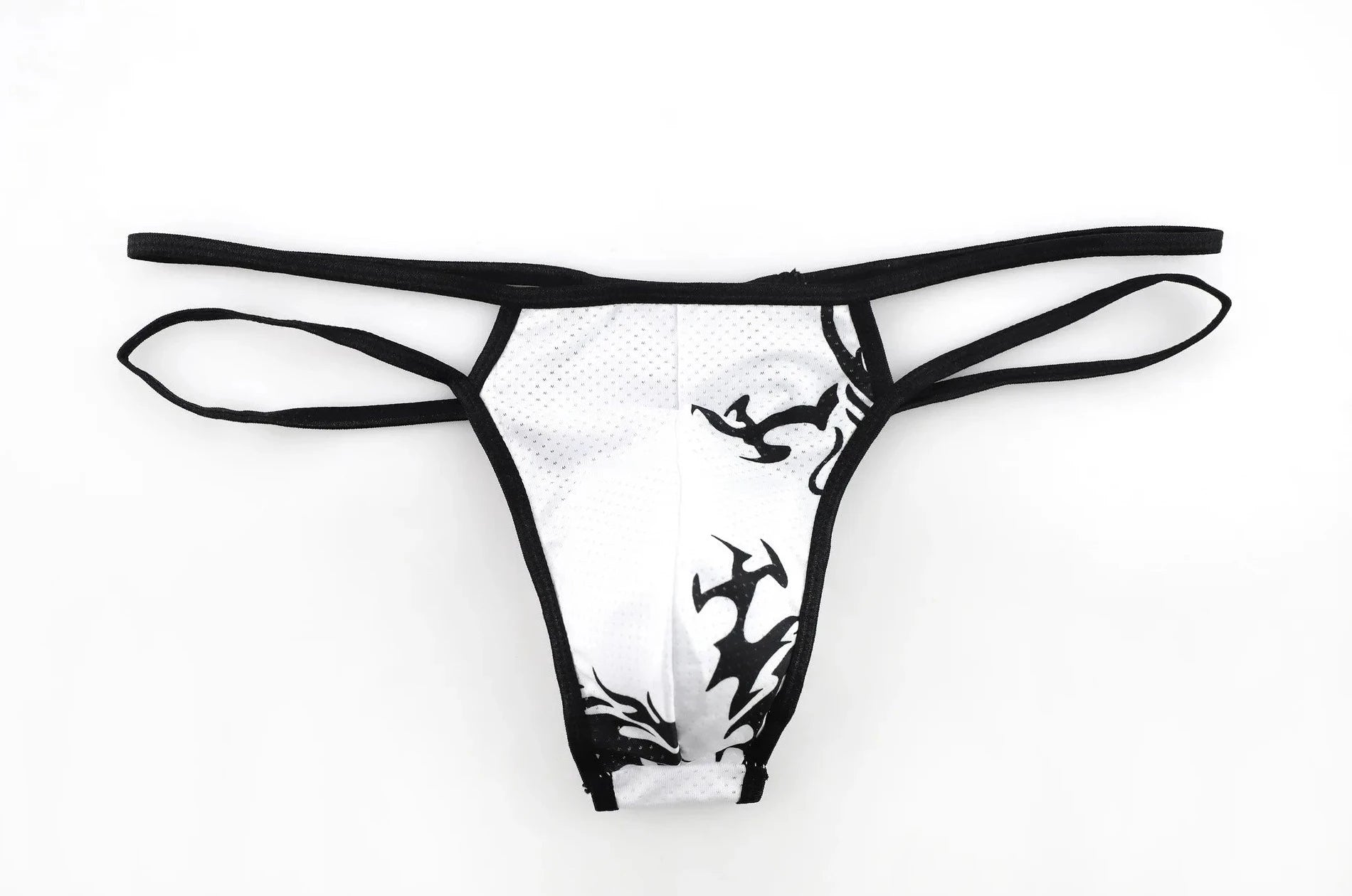Big Man's Patterned Show Thong - pridevoyageshop.com - gay men’s underwear and swimwear