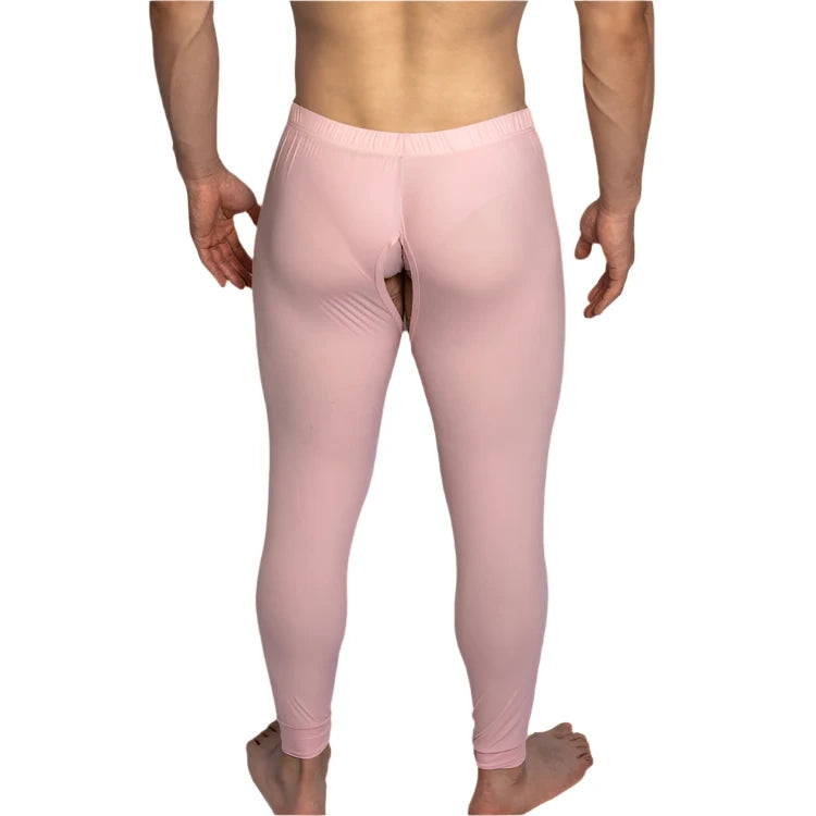 a hot man in pink DM Exhibition Tights - pridevoyageshop.com - gay men’s thights, leggings, and long underwear