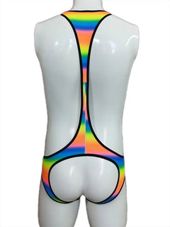 Pride Gladiator Harness‑Cut Singlet