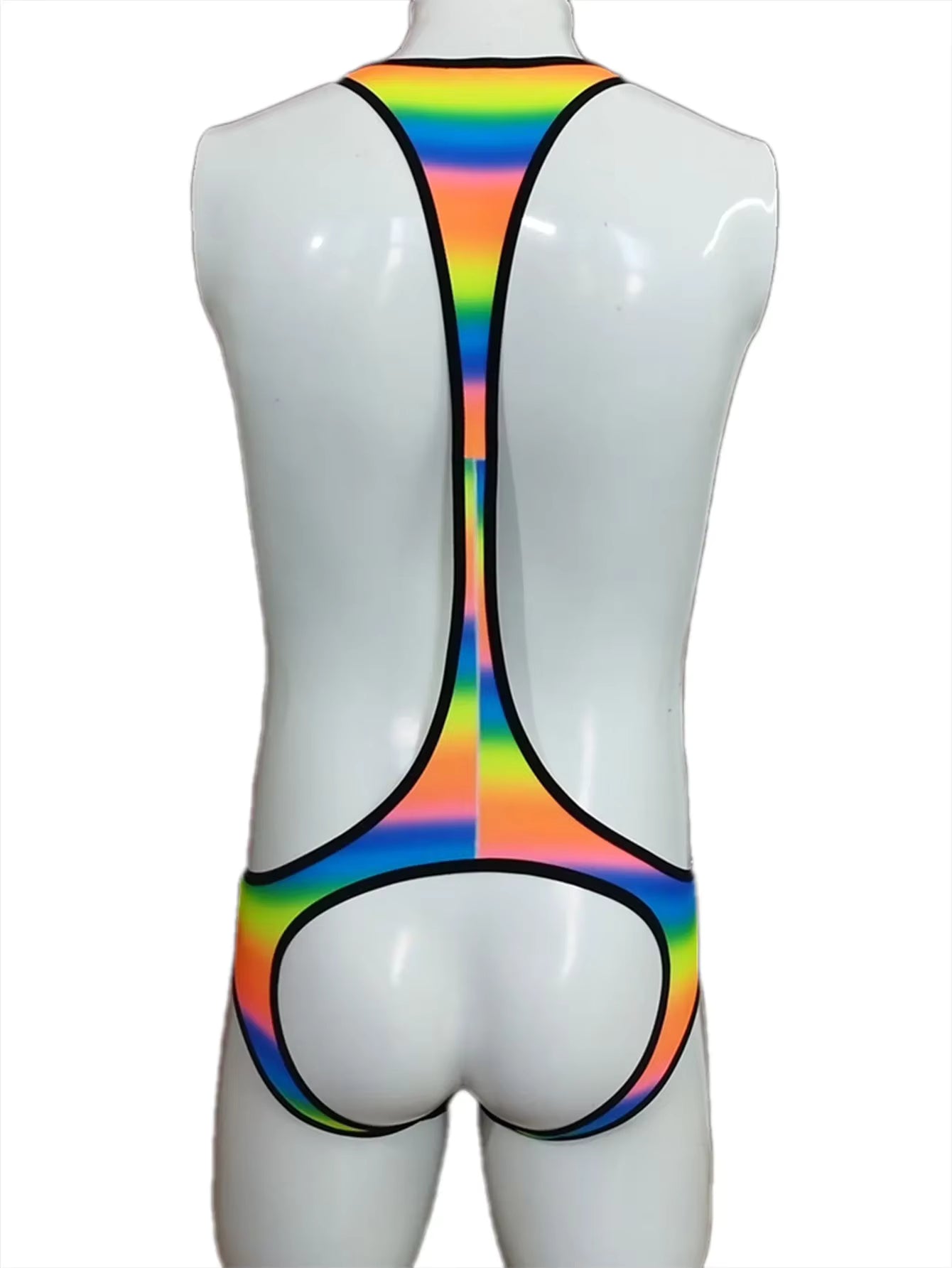 Pride Gladiator Harness‑Cut Singlet