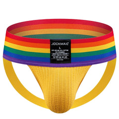 yellow Gay Jockstrap: Designer Jock Strap & Gay Athletic Supporter- pridevoyageshop.com - gay men’s underwear and swimwear