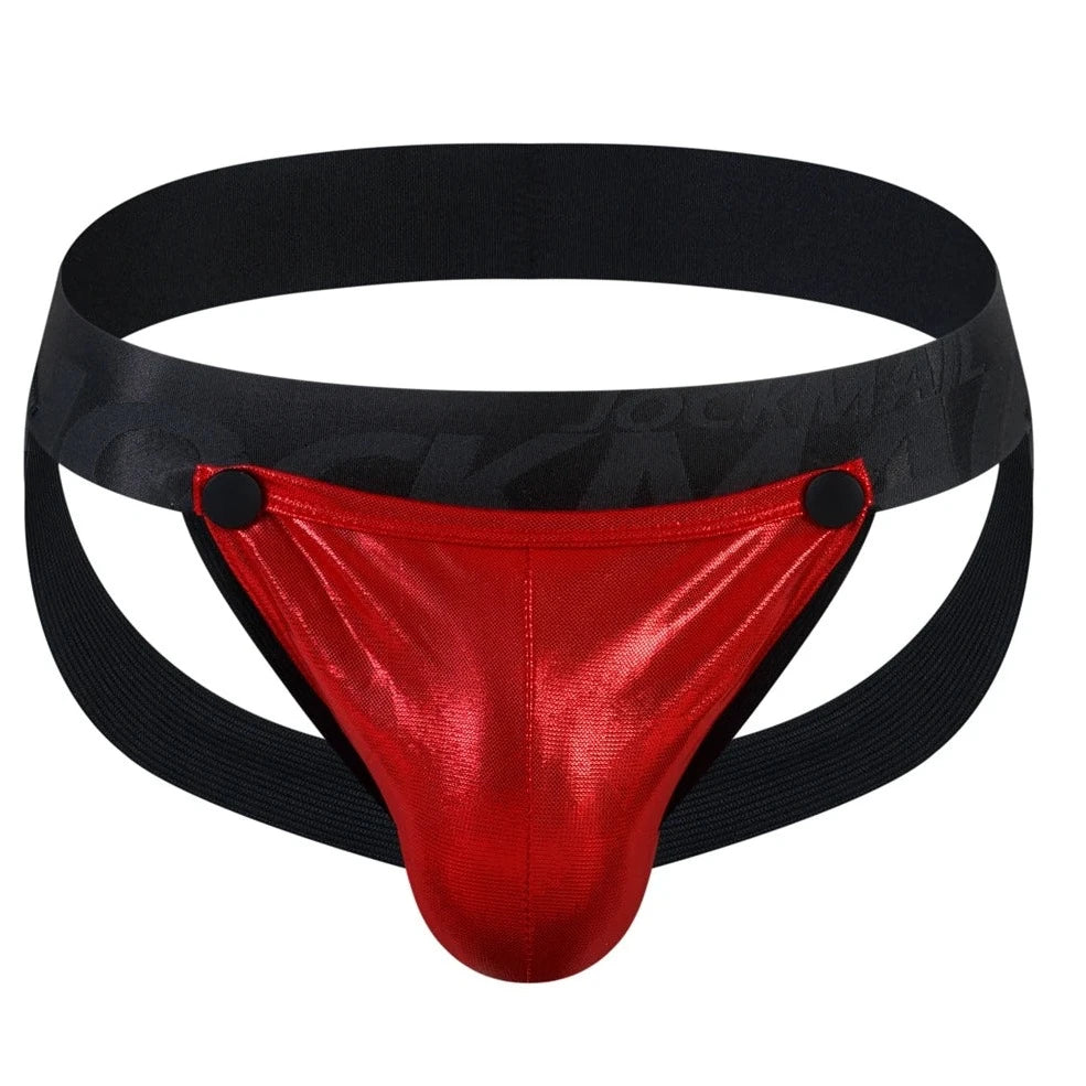 red Jockmail Circuit Party Jockstrap - pridevoyageshop.com - gay men’s underwear and swimwear
