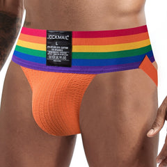 hot man in orange Gay Jockstrap: Designer Jock Strap & Gay Athletic Supporter- pridevoyageshop.com - gay men’s underwear and swimwear