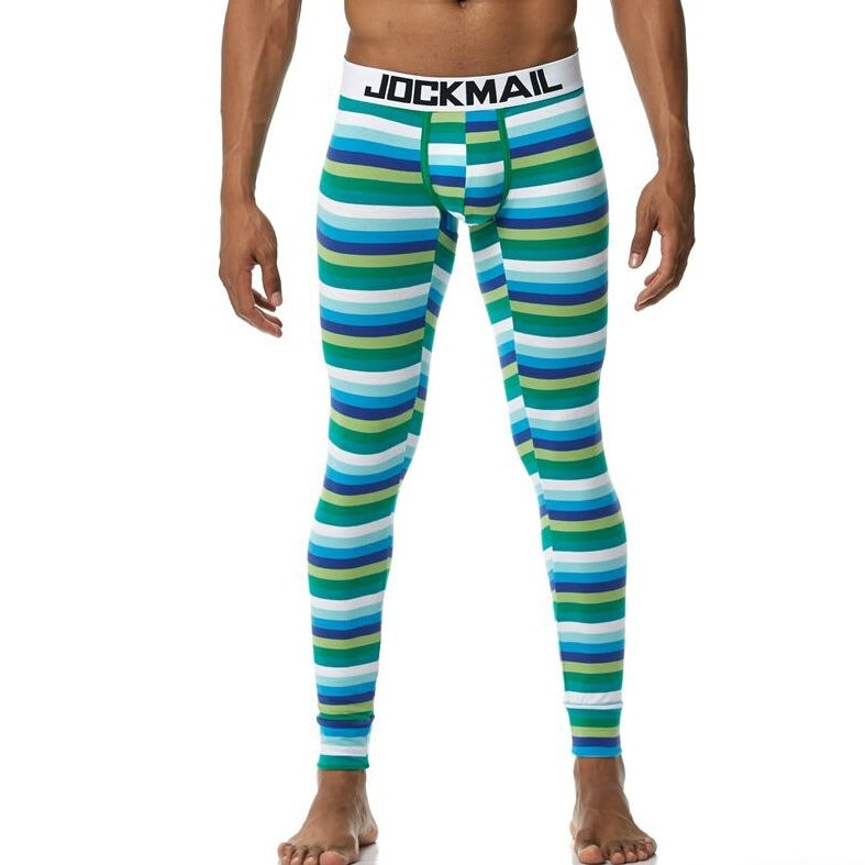 sexy gay man in ocean Gay Leggings | Men's WFH Thermal Leggings - pridevoyageshop.com - gay men’s underwear and activewear