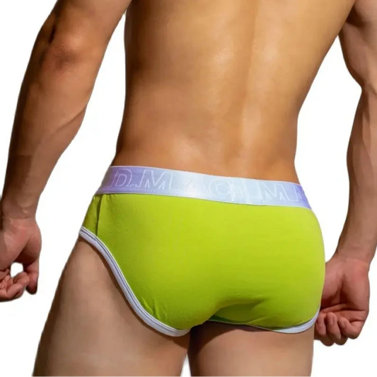 a sexy man in green DM Unhook Detachable Briefs - pridevoyageshop.com - gay men’s thongs, boxers, briefs and jockstraps