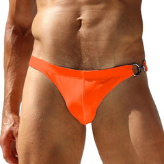sexy gay man in orange Gay Swimwear | Gay Men's Clipper Swim Briefs- pridevoyageshop.com - gay men’s underwear and swimwear