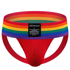 red Gay Jockstrap: Designer Jock Strap & Gay Athletic Supporter- pridevoyageshop.com - gay men’s underwear and swimwear