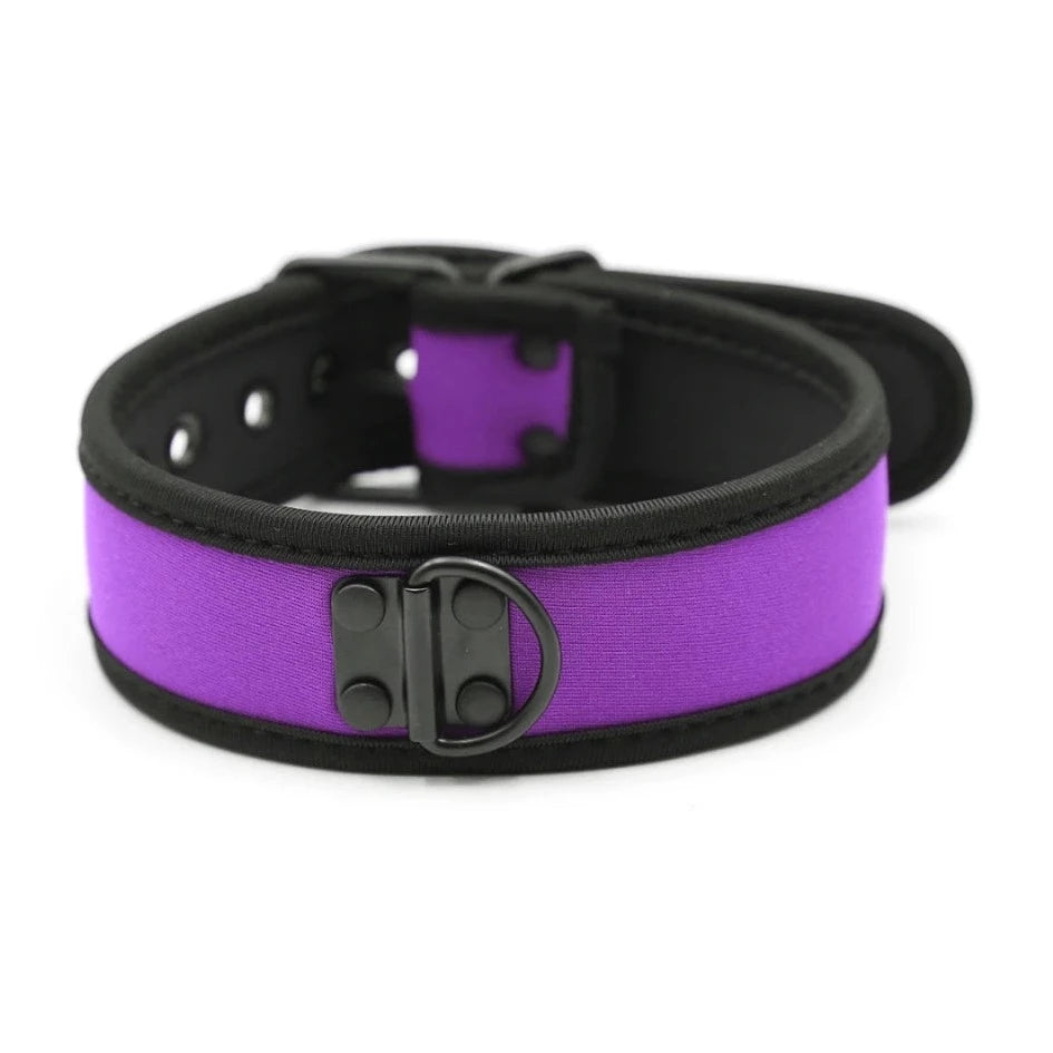 purple Gay Men's Puppy Collar - pridevoyageshop.com - gay men’s bodystocking, lingerie, fishnet and fetish wear