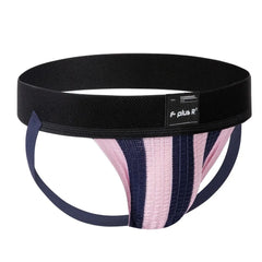 pink Athletic Stripe Jockstraps - pridevoyageshop.com - gay men’s underwear and swimwear