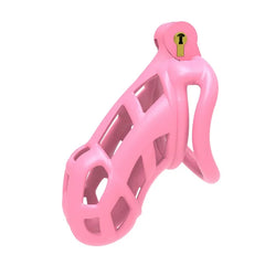 pink 4 Size Loyal Chastity Cage for Gay Puppy Play - pridevoyageshop.com - gay men’s puppy play gear, lingerie, fishnet and fetish wear