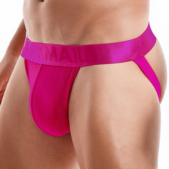 rose red Jockmail Fiesta Rave Bikini Briefs | Gay Men Underwear- pridevoyageshop.com - gay men’s underwear and swimwear